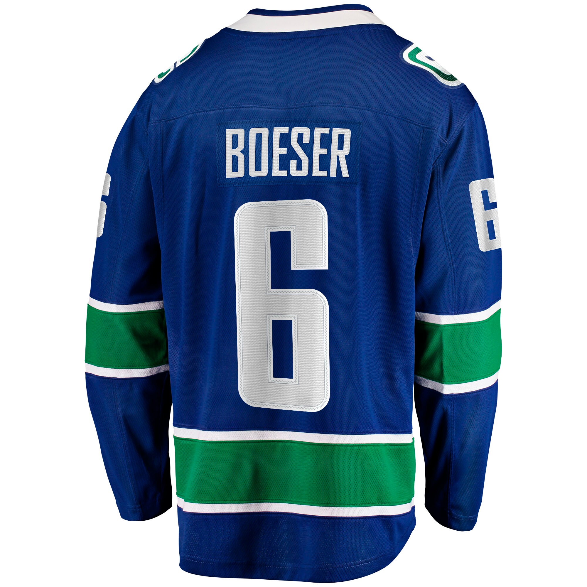 Brock Boeser Vancouver Canucks Fanatics Home Breakaway Jersey – Blue