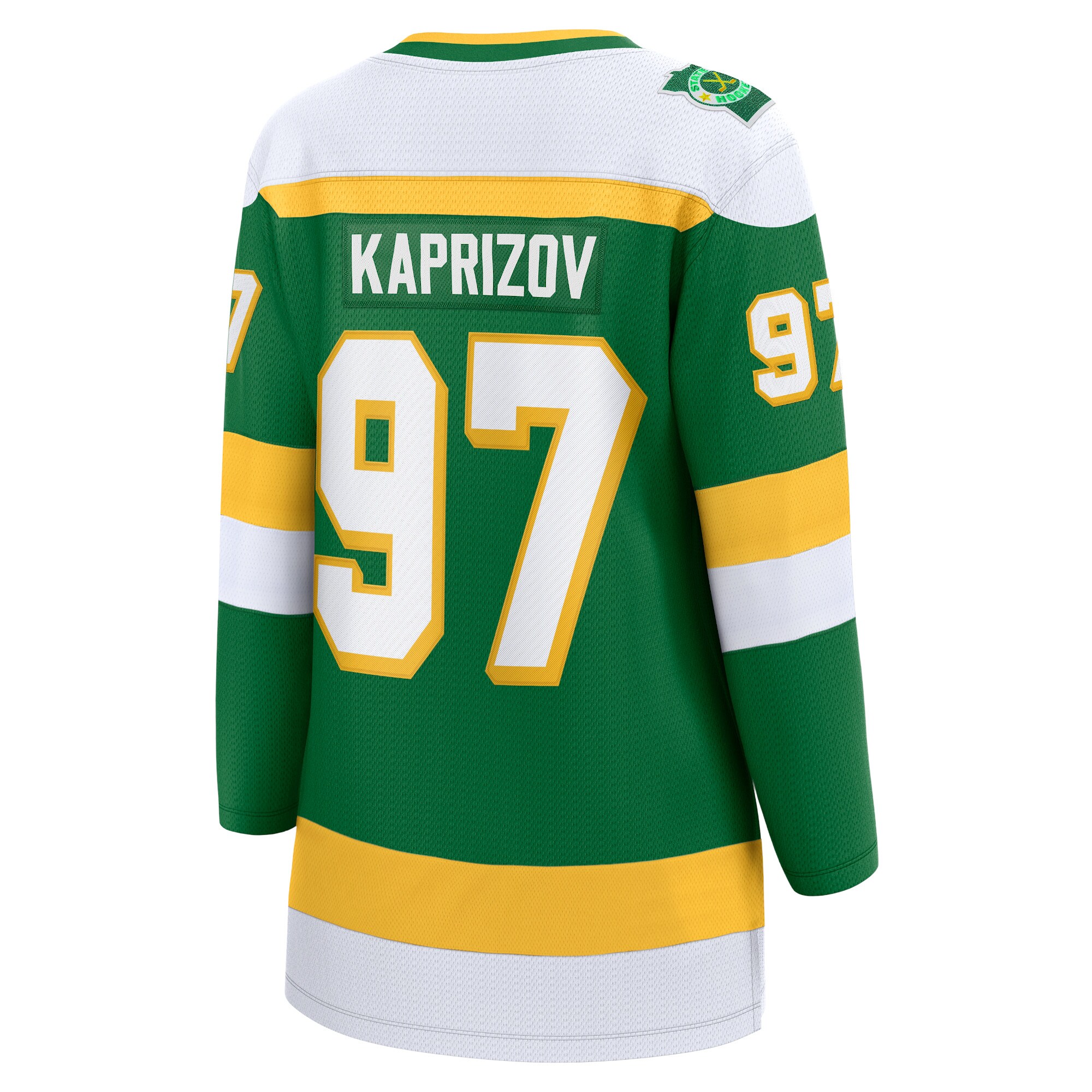 Kirill Kaprizov Minnesota Wild Fanatics Women’s Alternate Premier Breakaway   JerseyÂ â€“ Green
