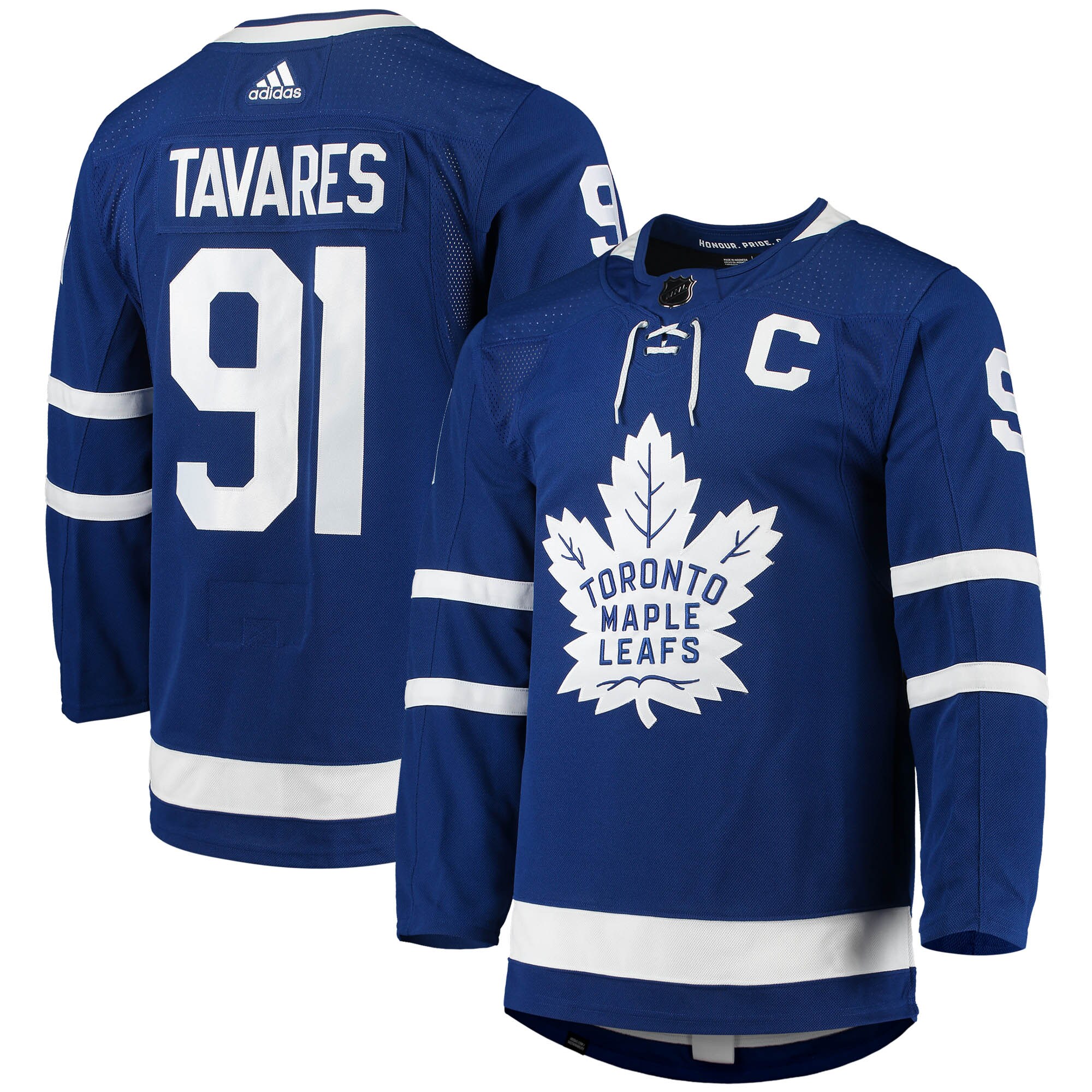John Tavares Toronto Maple Leafs  Home Primegreen    Jersey – Blue