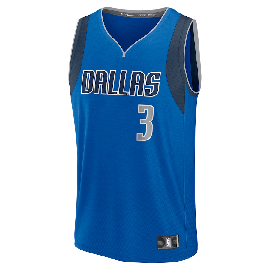 Dallas Mavericks Anthony Davis Fanatics Royal Fast Break Replica Jersey - Icon Edition