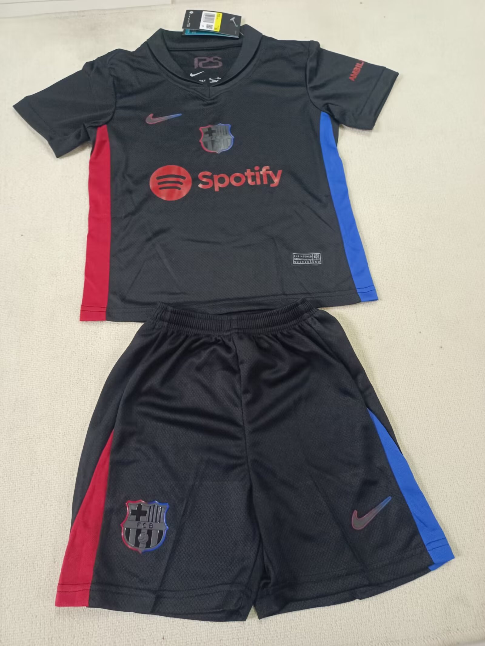 2024/25 Barcelona Away Jersey - Kids Clothing