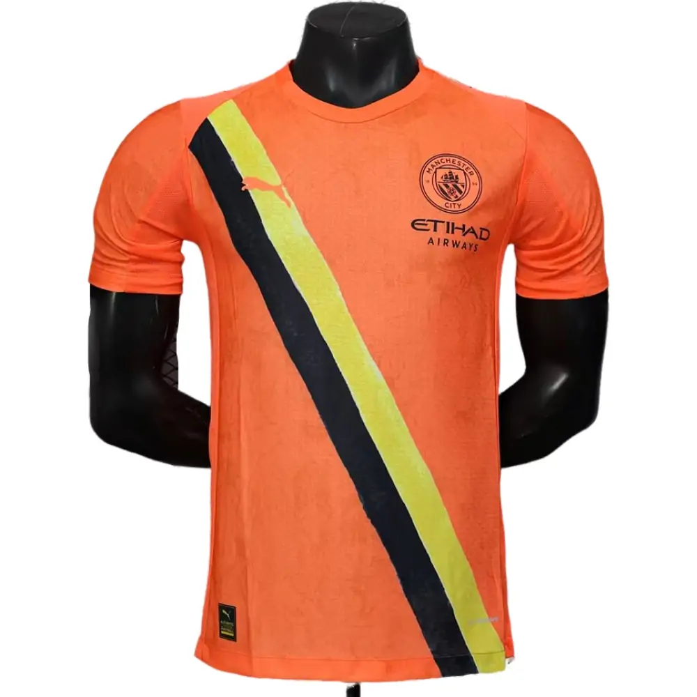 2025-26 Manchester City Orange - Jersey - Player Edition