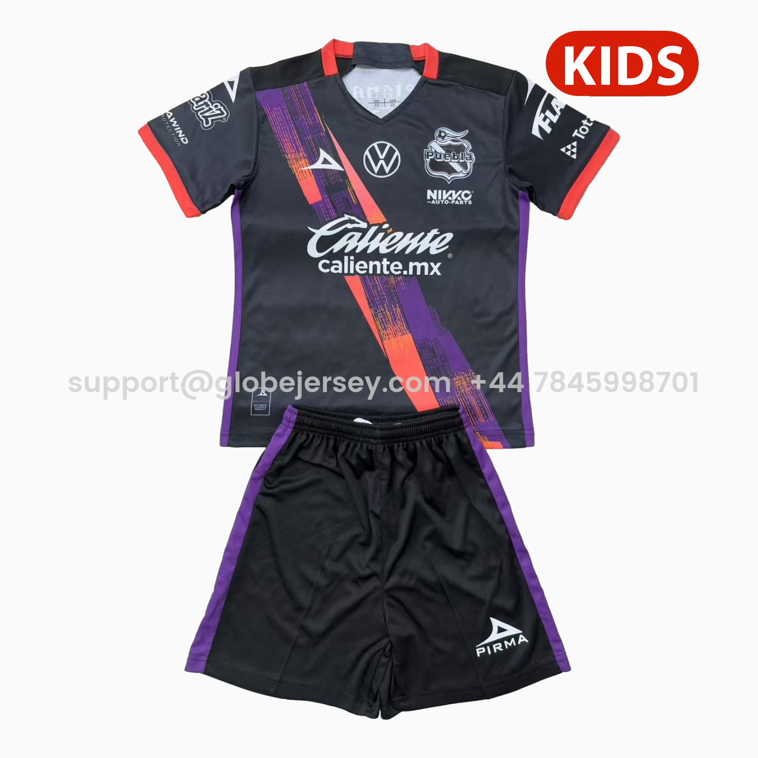 Club Puebla 25-26 Away Kids Kit
