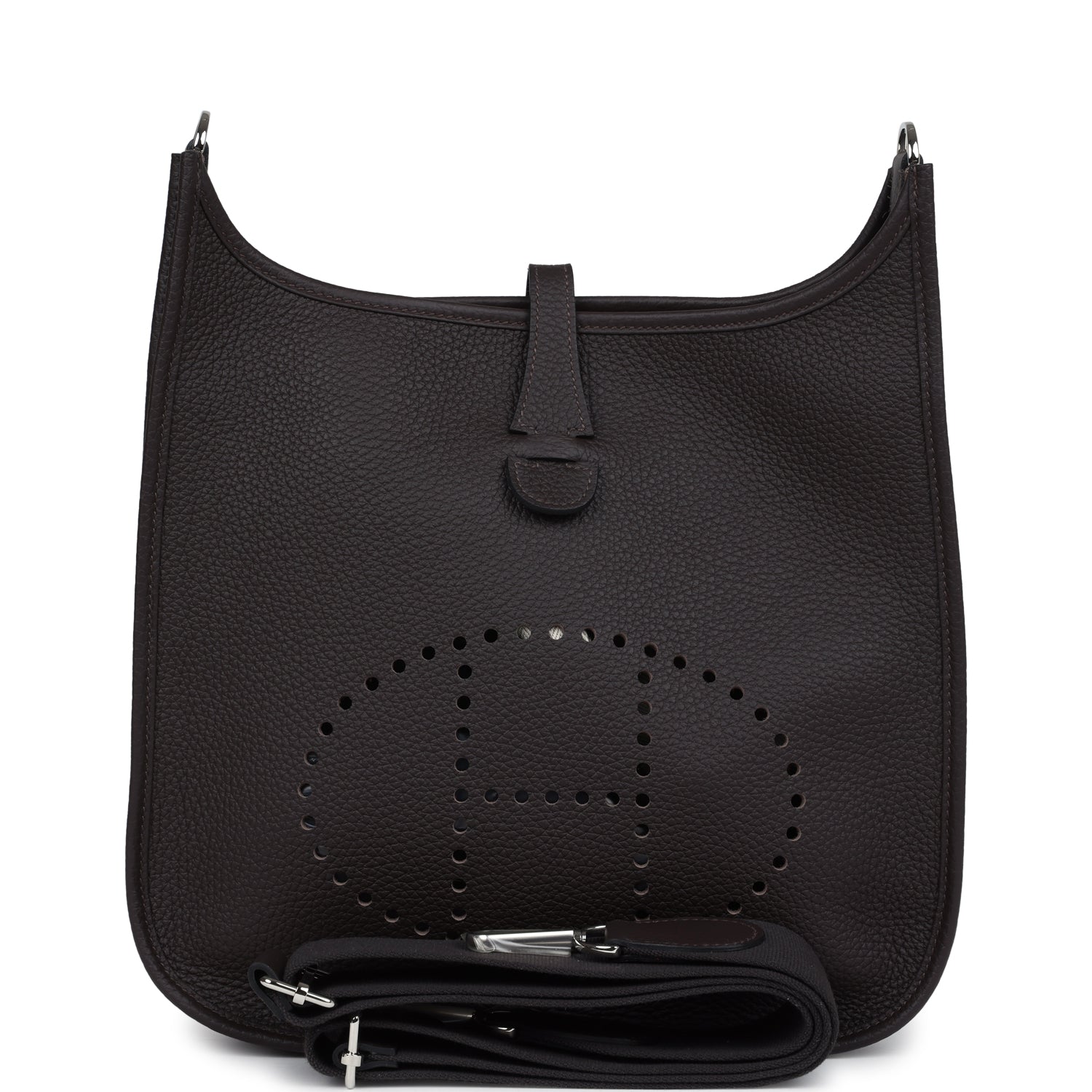 Evelyne III PM Macassar Clemence Palladium Hardware