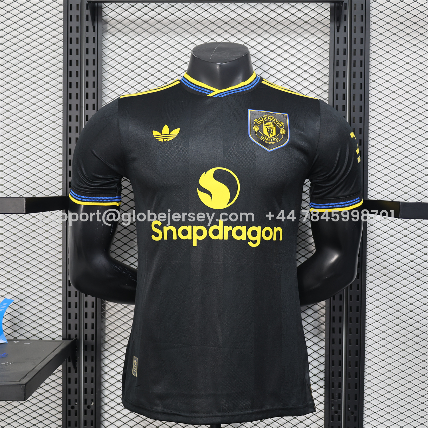 Manchester United 25-26 Third Black Jersey - Player Version