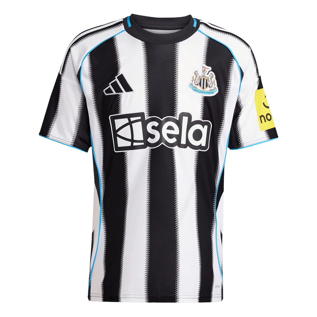 Newcastle United Home Soccer Jersey 2025/26 Black&White