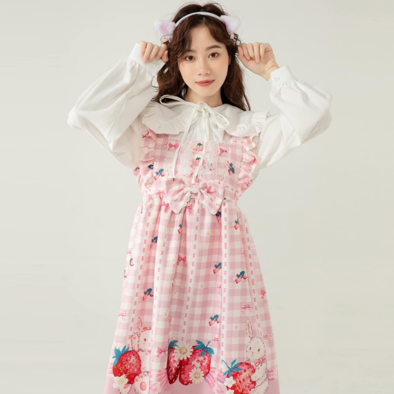 Sweet Teens Japanese Style Lolita Dress Cute Bunny