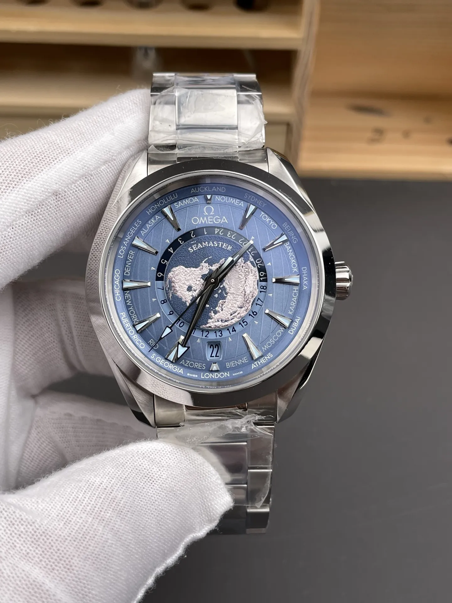 Omega Seamaster Ice Blue 43mm