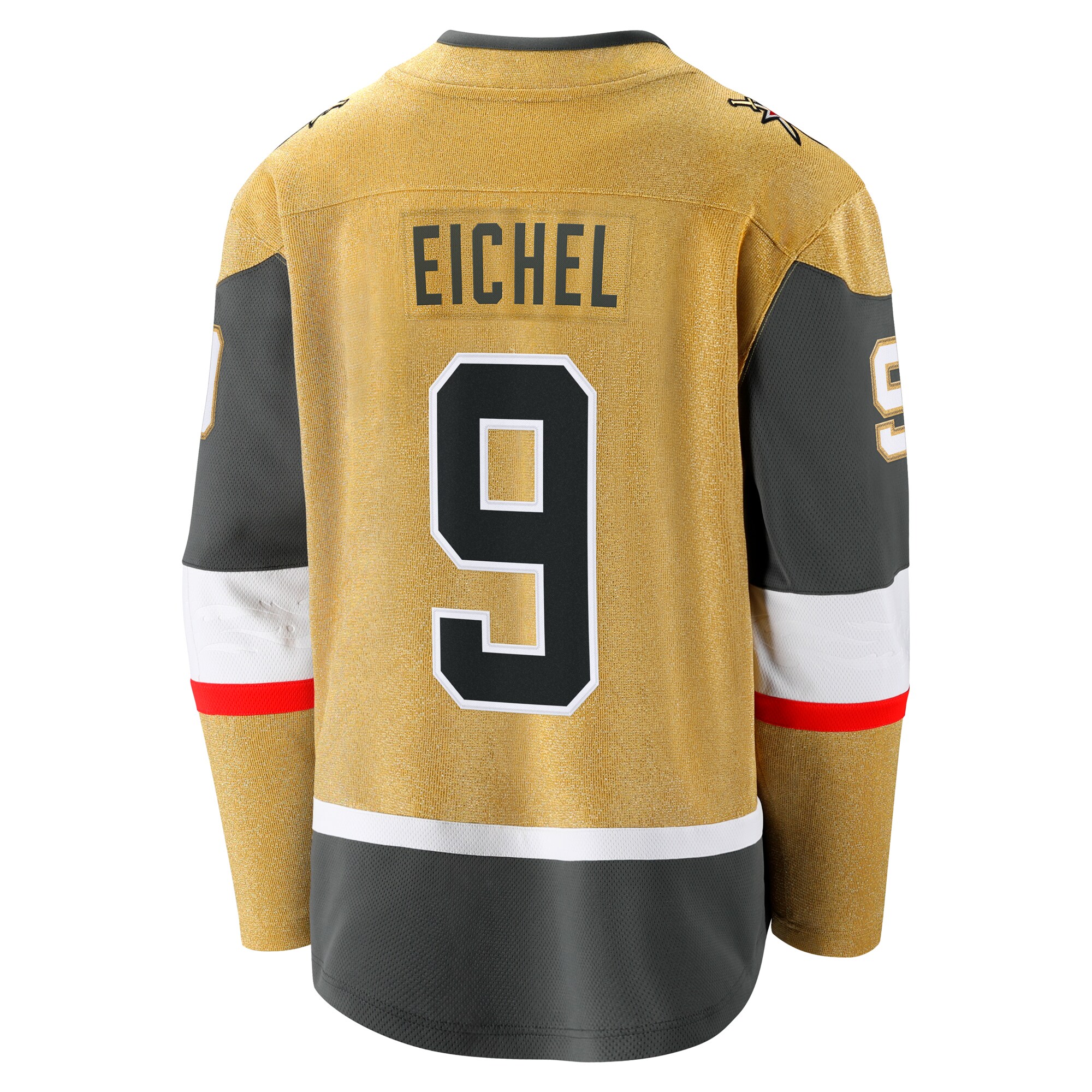 Jack Eichel Vegas Golden Knights Fanatics Home Breakaway Jersey – Gold
