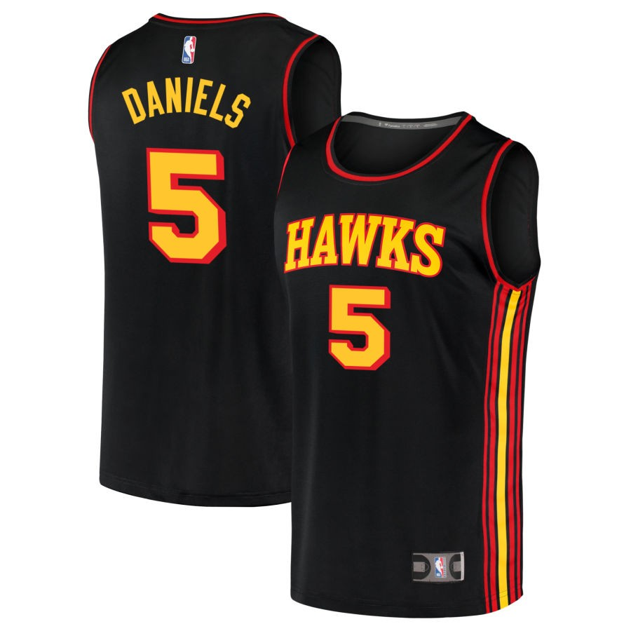 Dyson Daniels Men's Fanatics  Atlanta Hawks Jersey—Black