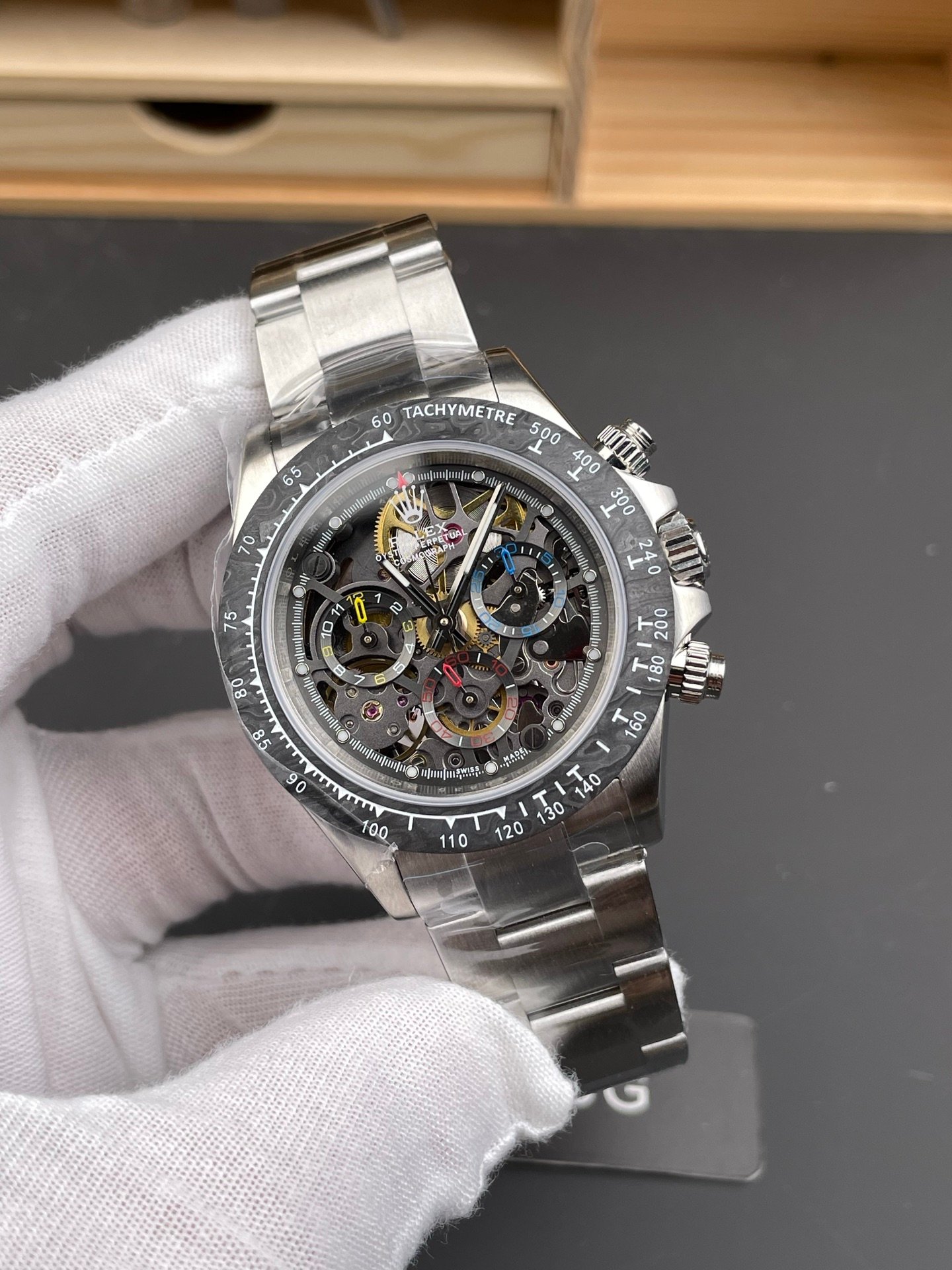 Rolex Daytona Skeleton Carbon