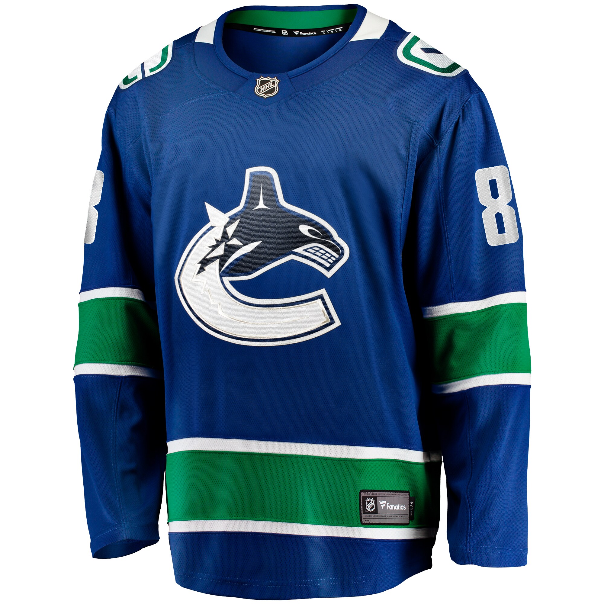 Conor Garland Vancouver Canucks Fanatics Home Breakaway Jersey – Blue