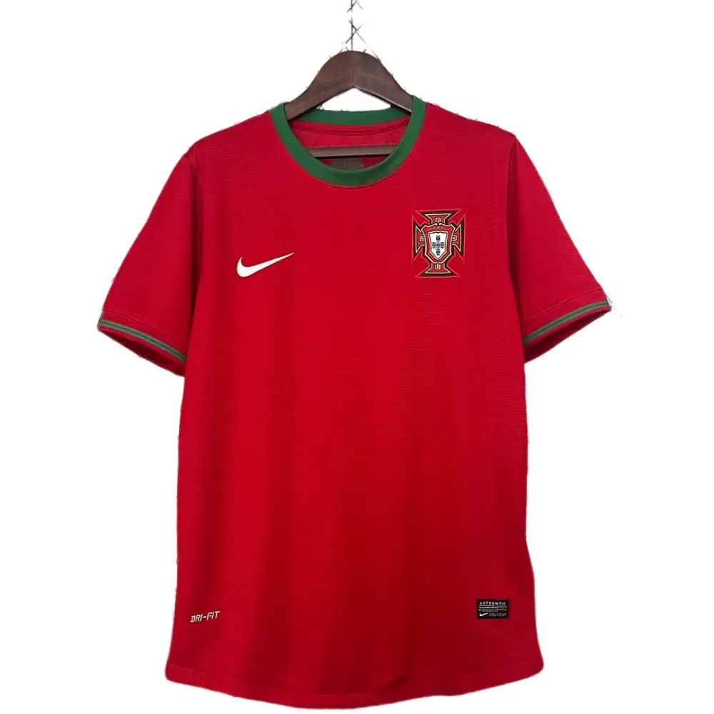 2012 Portugal home retro jersey 1:1 Thai quality-Fans