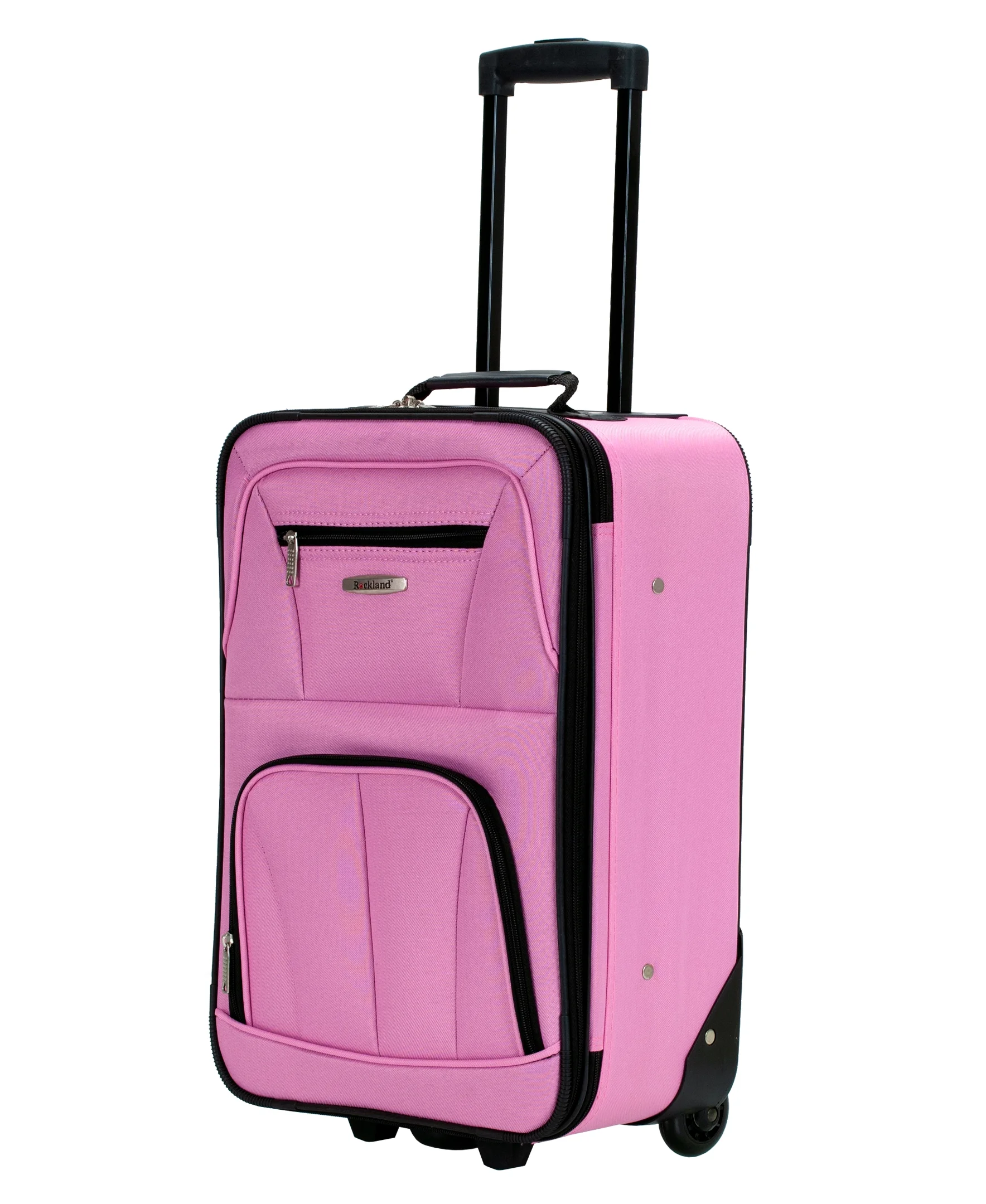 Rockland Luggage Journey 4 Piece Softside Expandable Luggage Set, F32