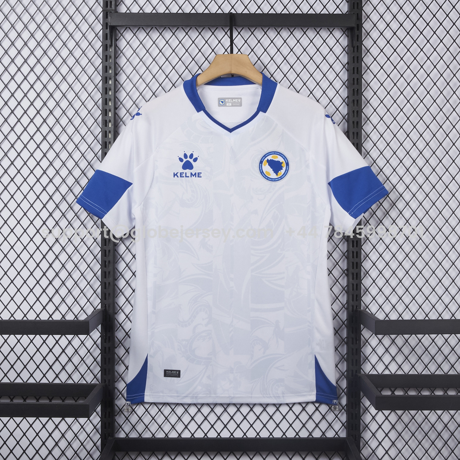 Bosnia and Herzegovina 2025 Away Jersey - Fans Version