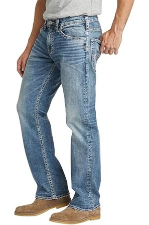 Men's Zac Relaxed Fit Straight Leg Jean