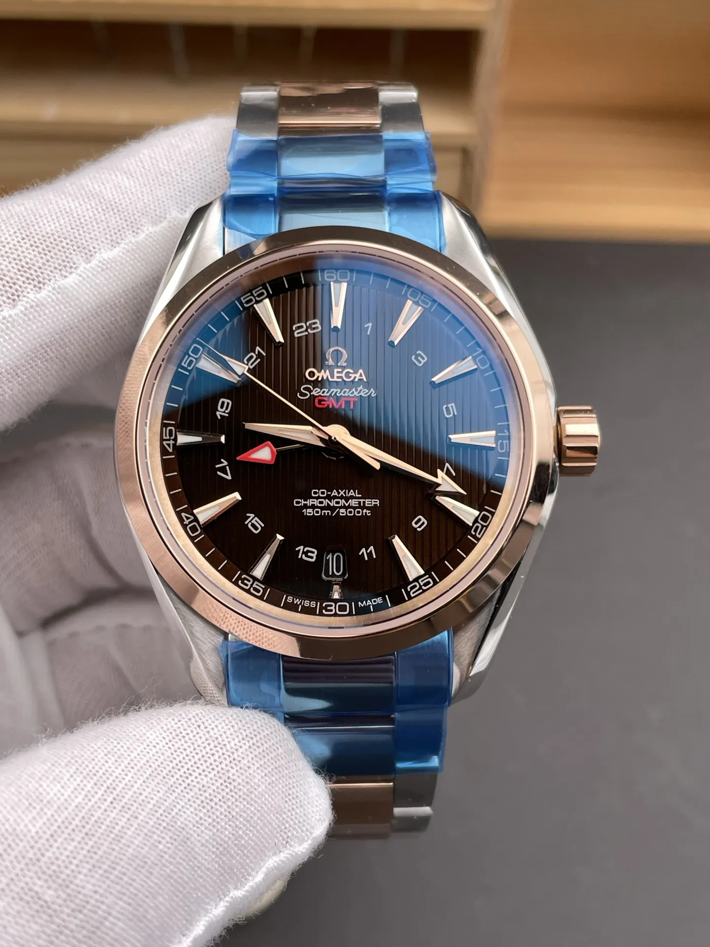 Omega Seamaster Rose Gold 43mm
