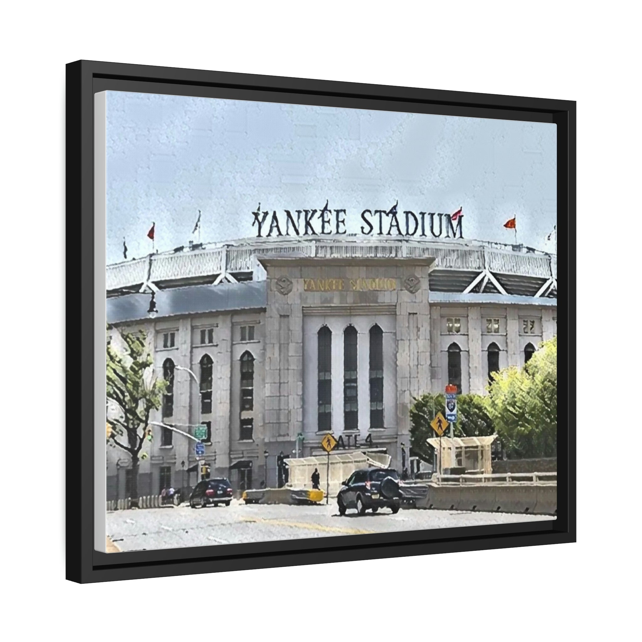 Yankee Stadium New York Yankees Classic Premium Wall Art Framed Canvas