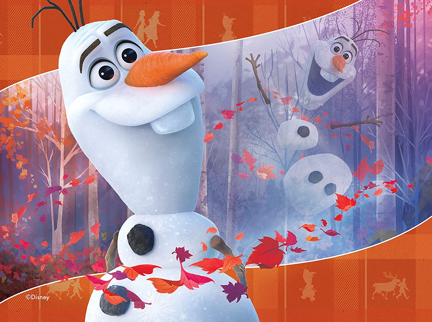 Disney Frozen 2, 4 in a Box – 12, 16, 20 and 24 Piece Jigsaw Puzzles (Ravensburger)
