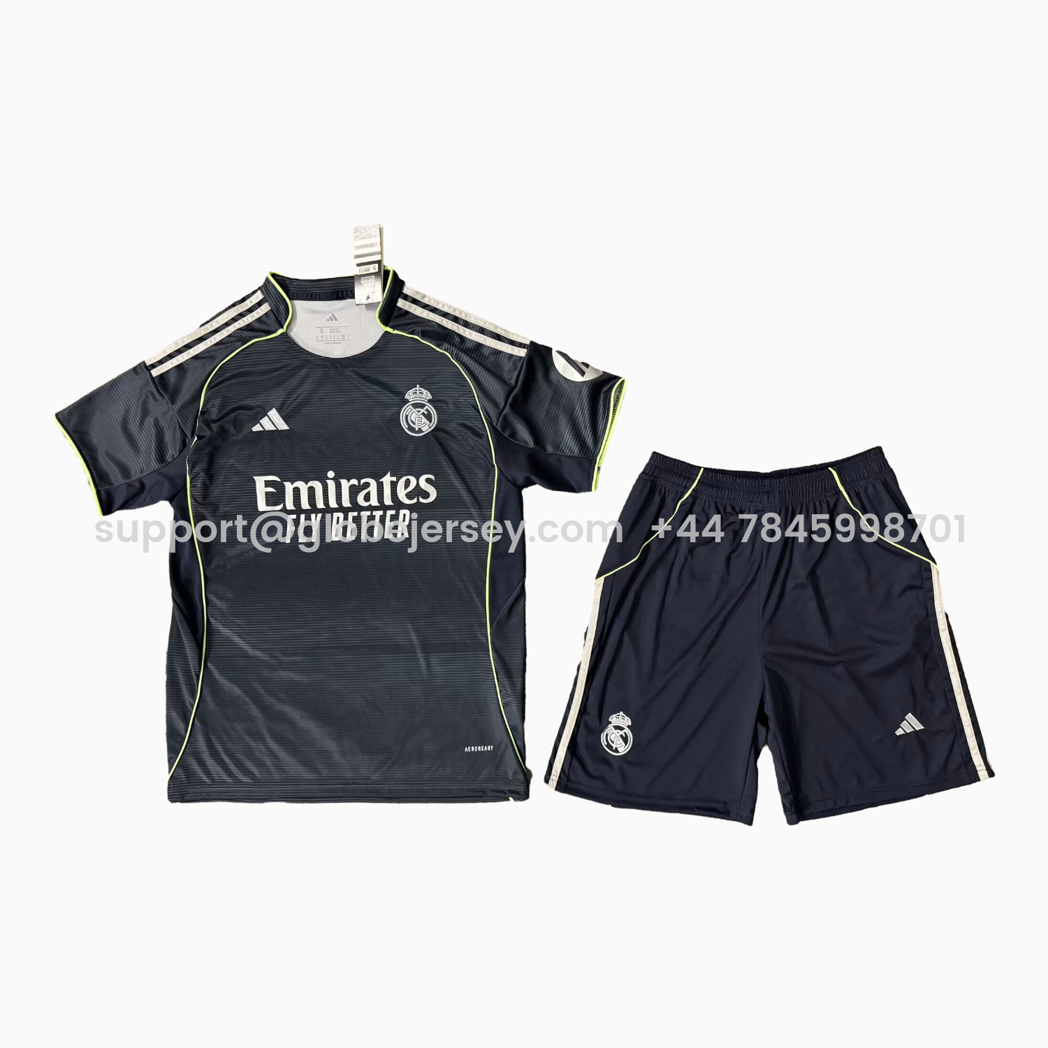 Real Madrid 25-26 Away Men's Adult Jersey Set - Fans Version