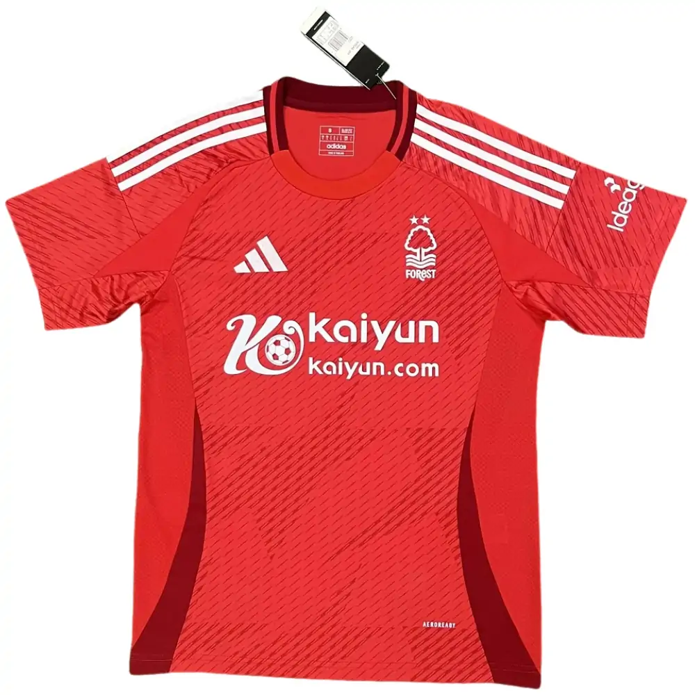 2024/25 Nottingham Forest home jersey.