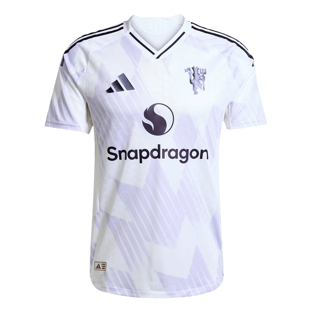Manchester United Away Player Version Soccer Jersey 2025/26