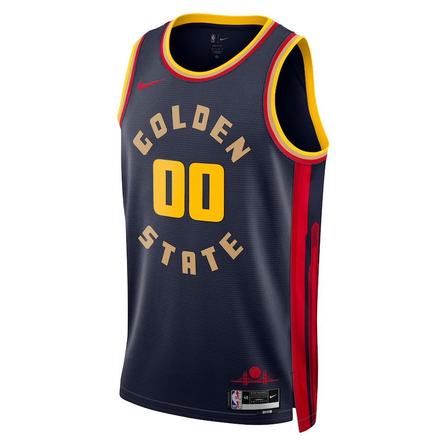 Unisex Golden State Warriors  Navy 2024/25 Custom Swingman Jersey - City Edition