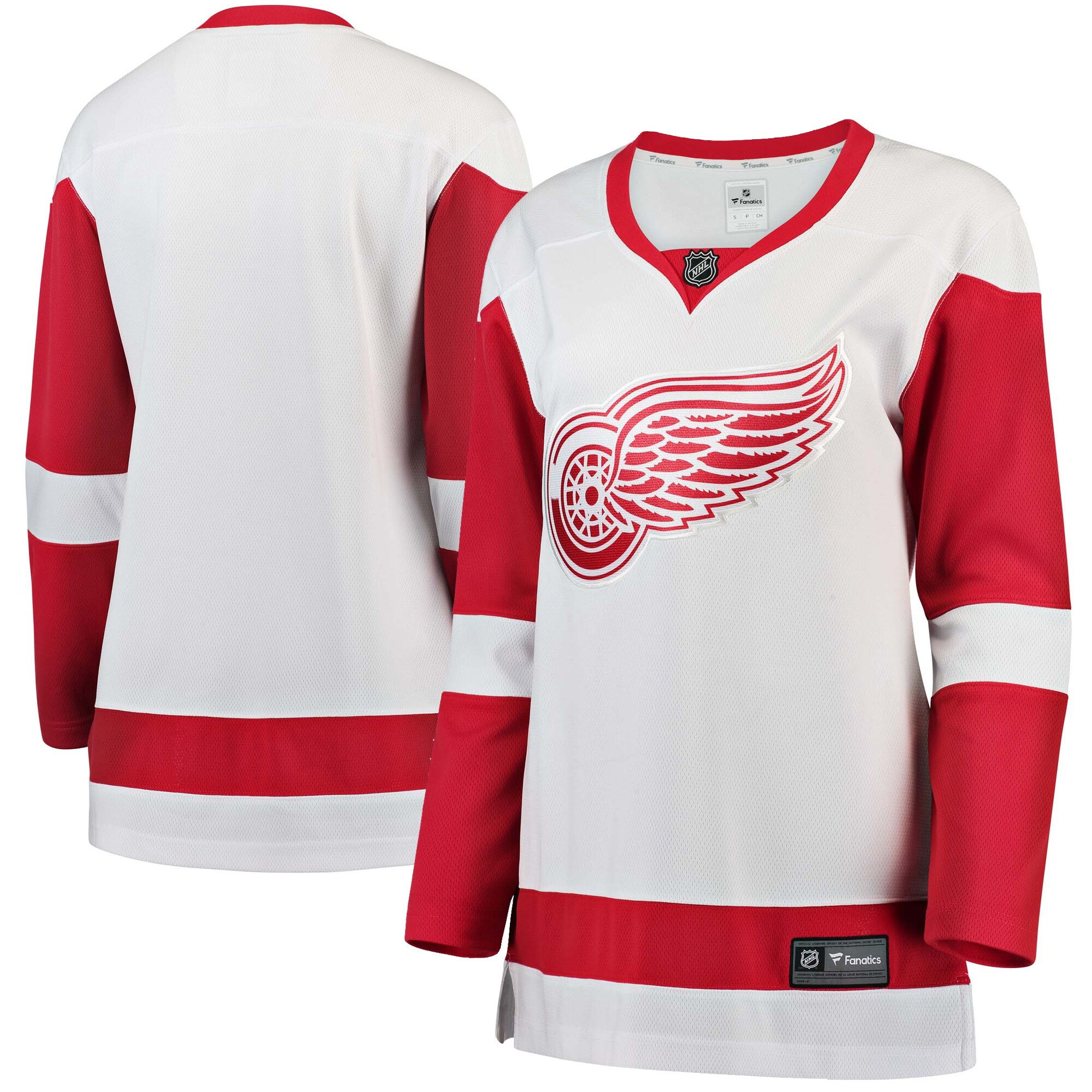 Detroit Red Wings Fanatics Women’s Away Breakaway Jersey – White
