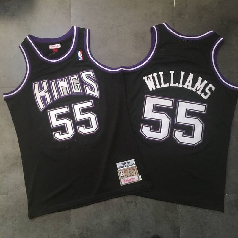Jason Williams Sacramento Kings Throwback Jersey