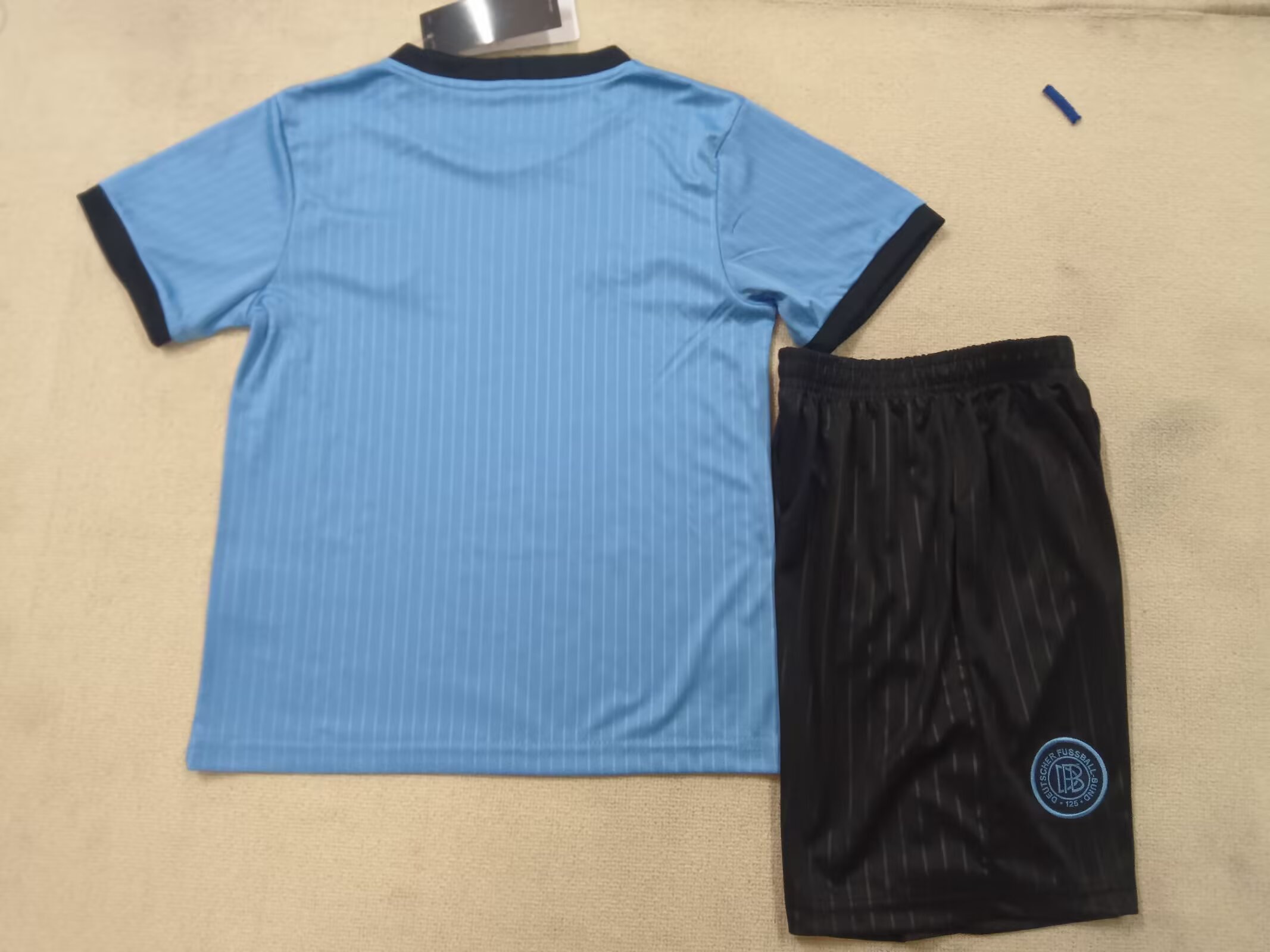 25-26 Germany 125th Anniversary Blue Jersey - Kids Kit