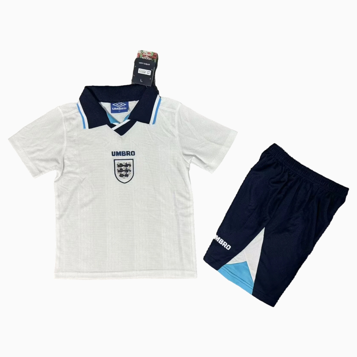 Retro England 1996 Home Kids Kit