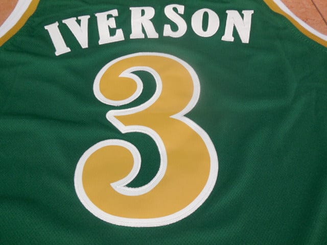 Iverson high school green jersey