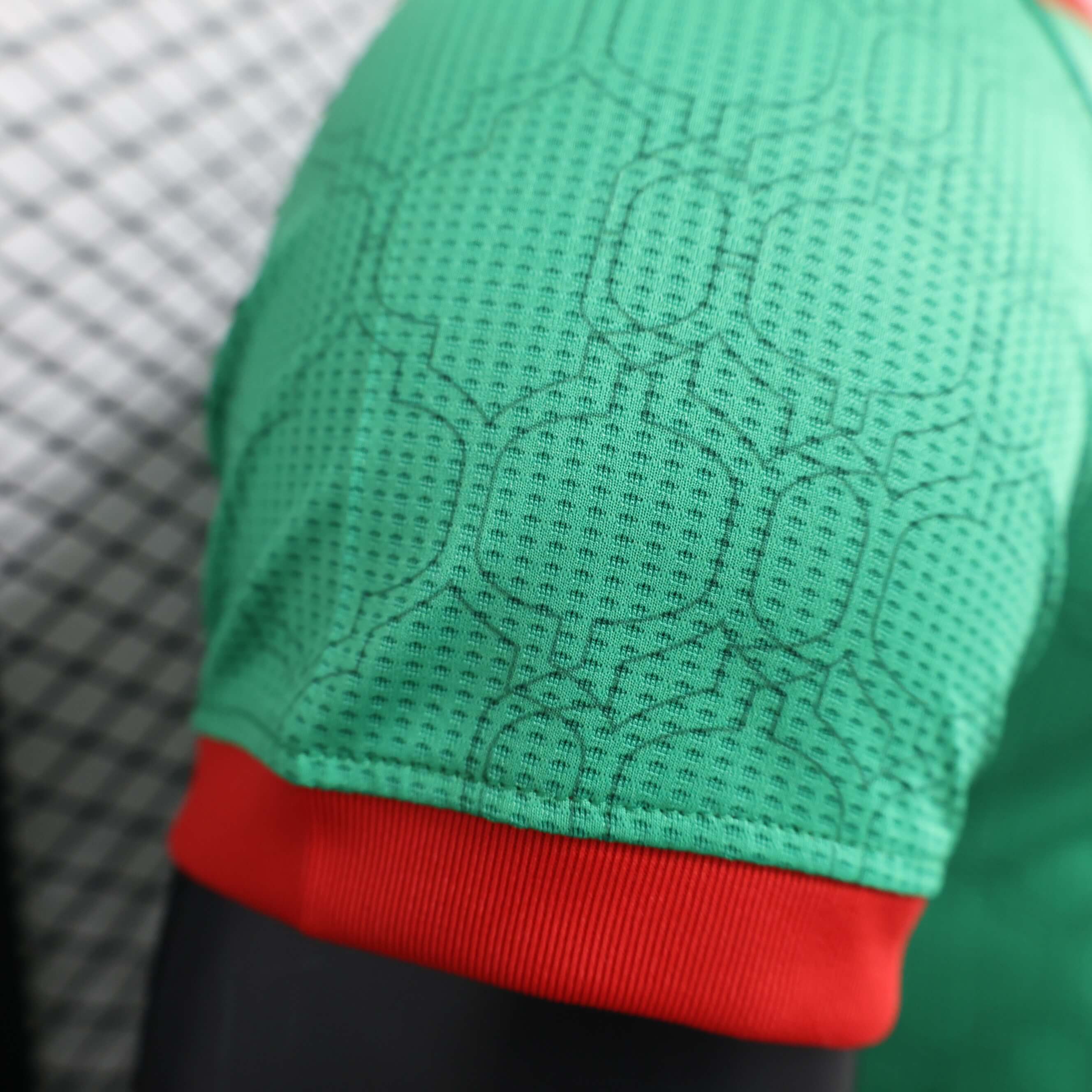 2024 Player Version Mexico Special Edition Green Soccer Jersey