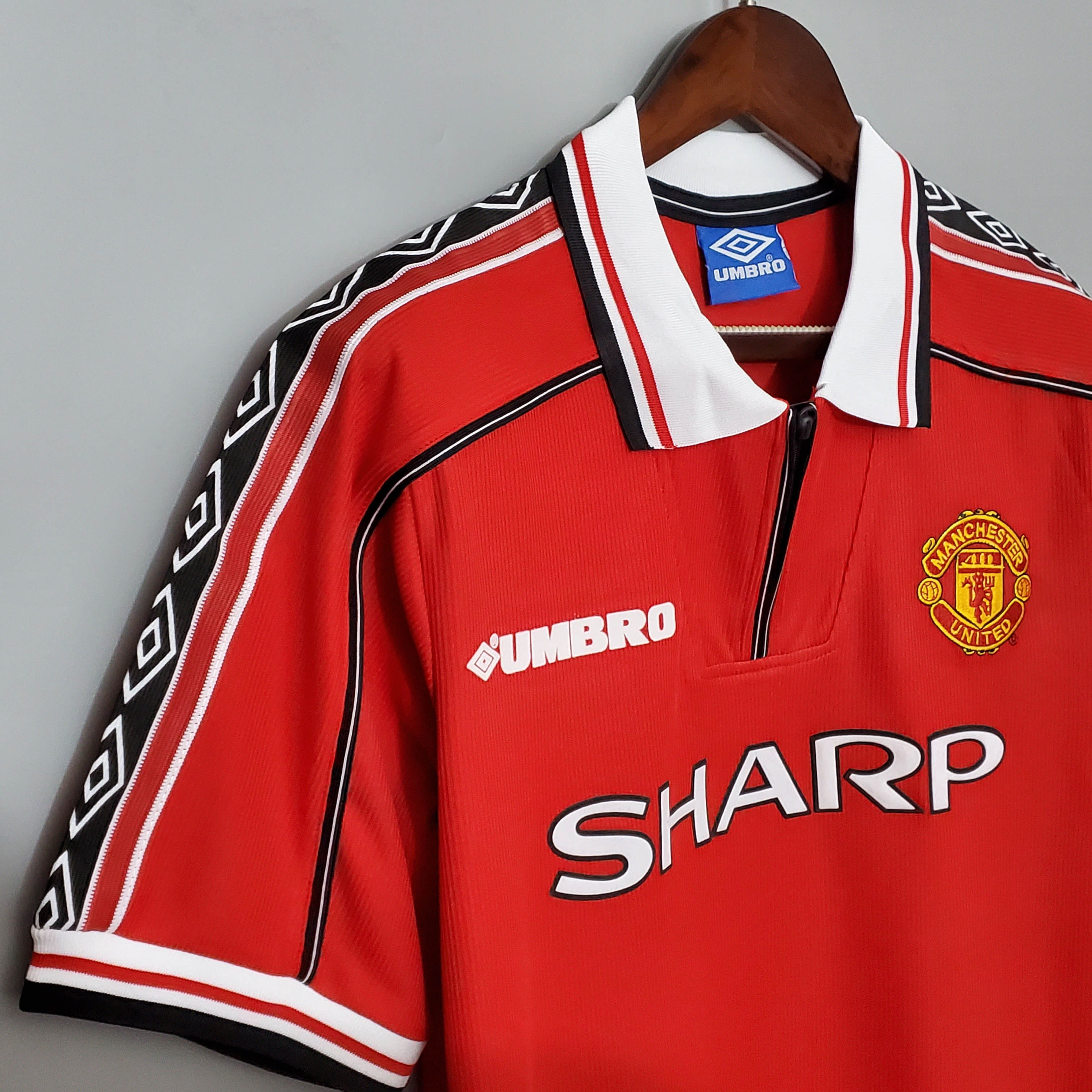 1998/99 Manchester United Home Retro Shirt-Fans Edition
