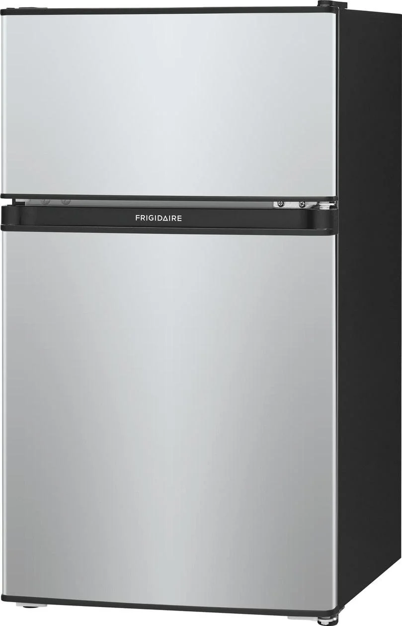 Frigidaire Compact Refrigerator, Stainless Steel, 3.1 cu ft