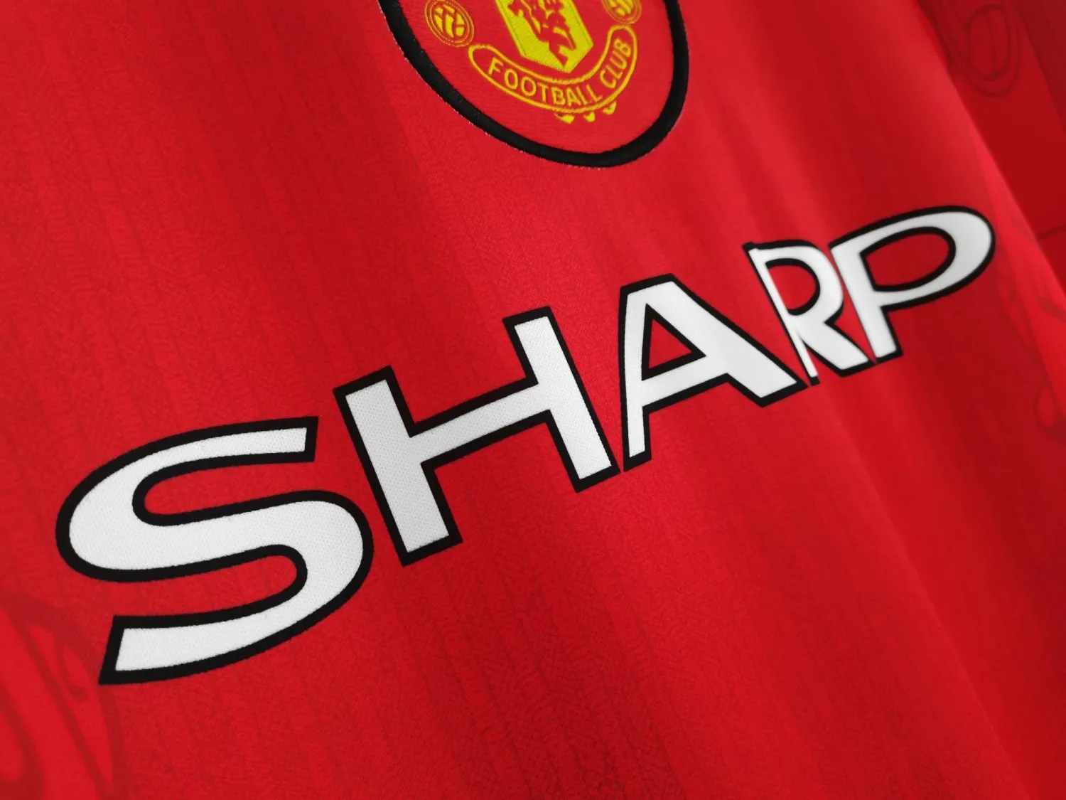 1996/1997 Manchester United home retro jersey