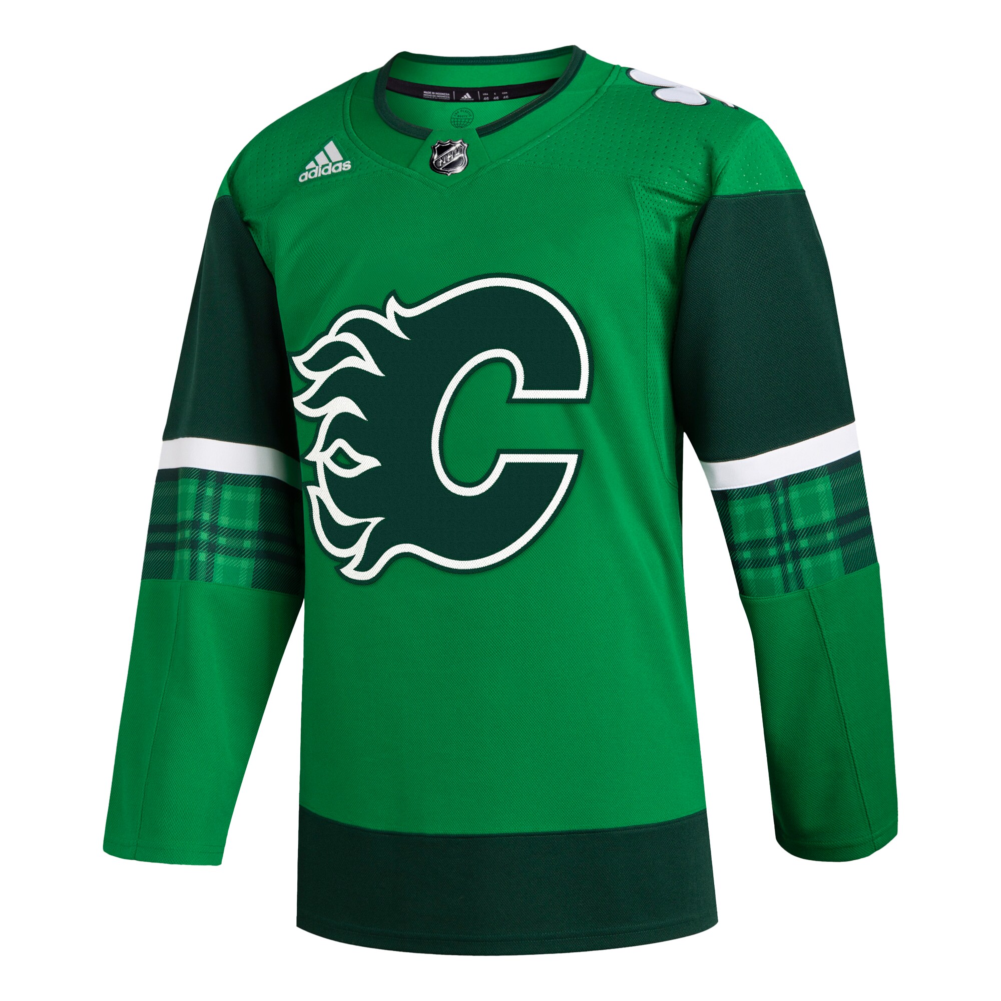 Calgary Flames  2023 St. Patrick’s Day Primegreen  Jersey – Kelly Green
