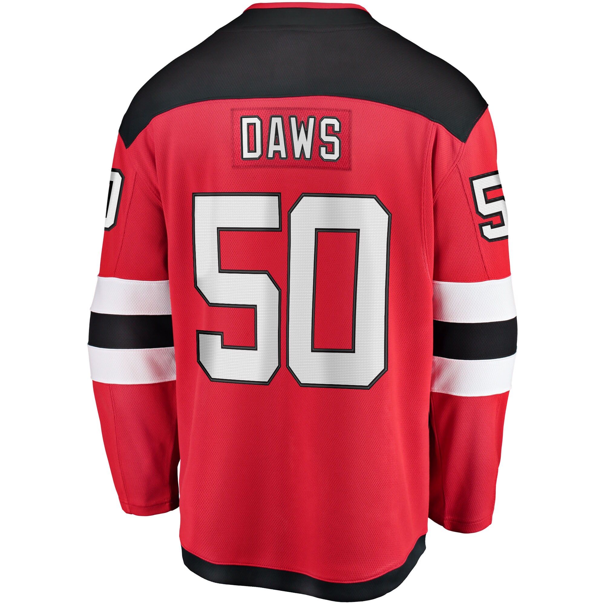Nico Daws New Jersey Devils Fanatics Home Breakaway   Jersey – Red