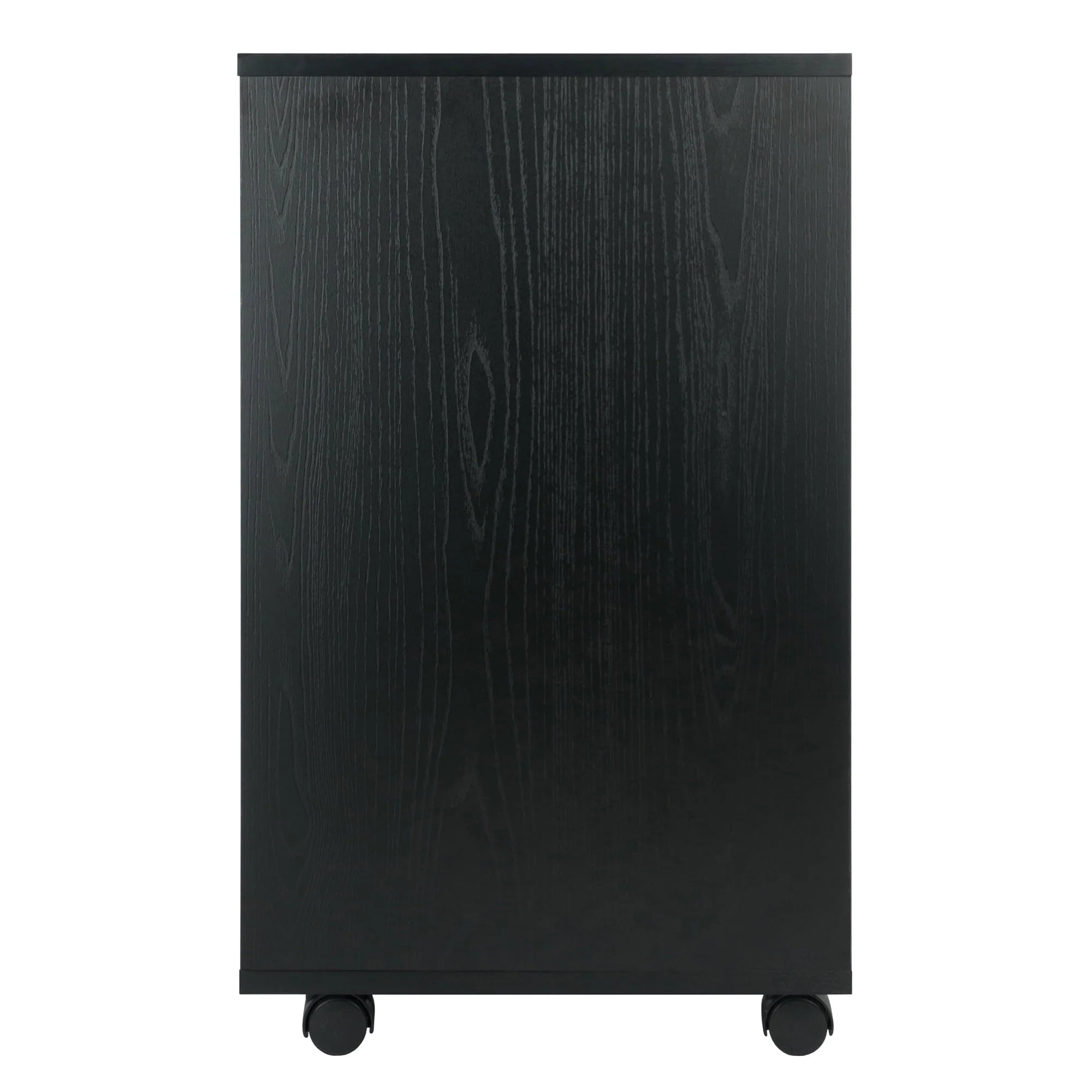 Winsome Wood Halifax 5-Drawer Mobile Cabinet, Black Finish