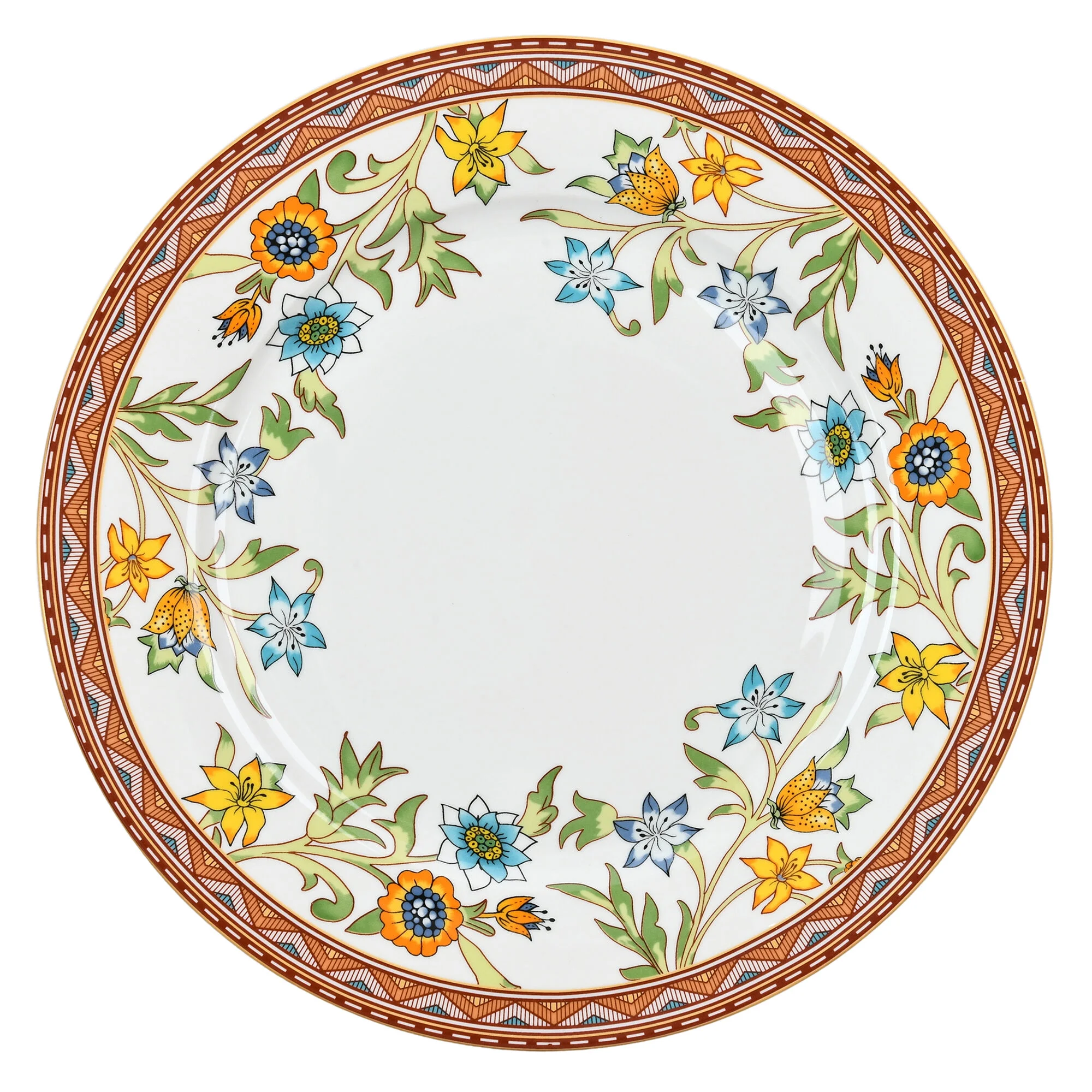 STPgoods Fleurs des Prairies Bone China Dinnerware Set of 16 Service for 4 in Gift Box