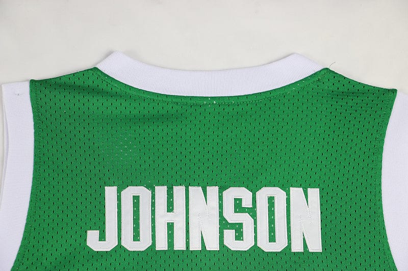 Michigan Spartans Magic Johnson 33# Premium Mesh Green