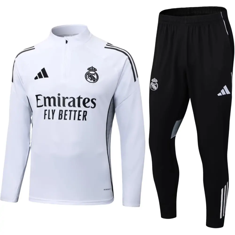 2025/26 Real Madrid white training kit