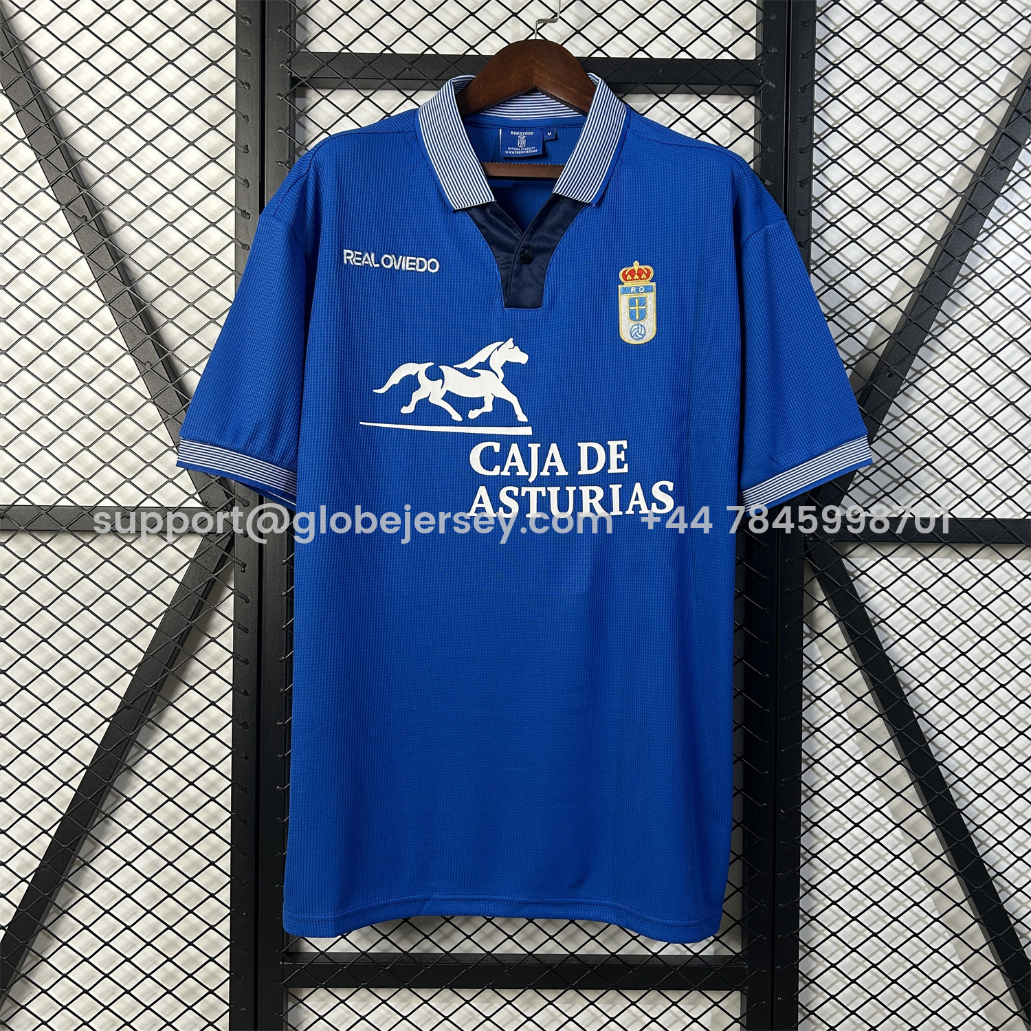 Retro Real Oviedo Vetusta 1996-97 Cope Del Rey Special Edition Jersey