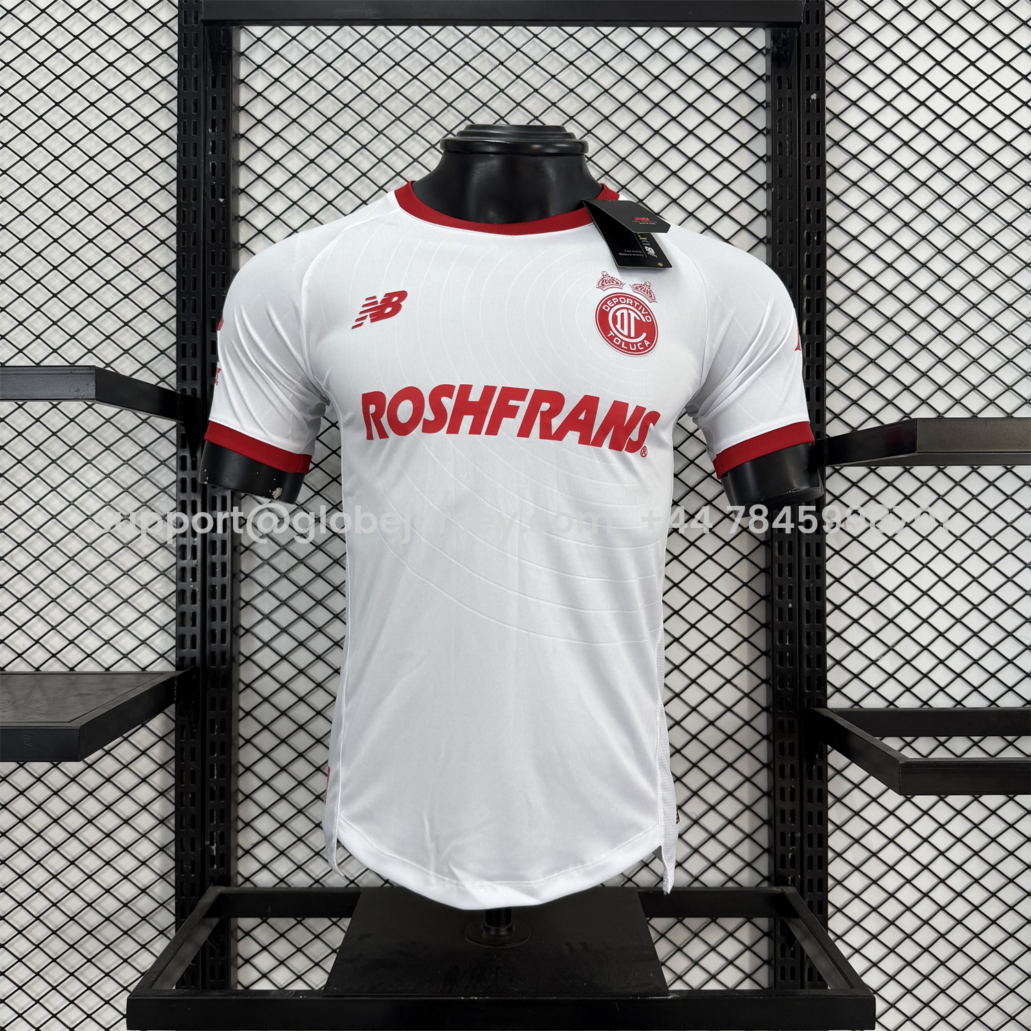【The Double Winners】Toluca 25-26 White Special Jersey - Player Version