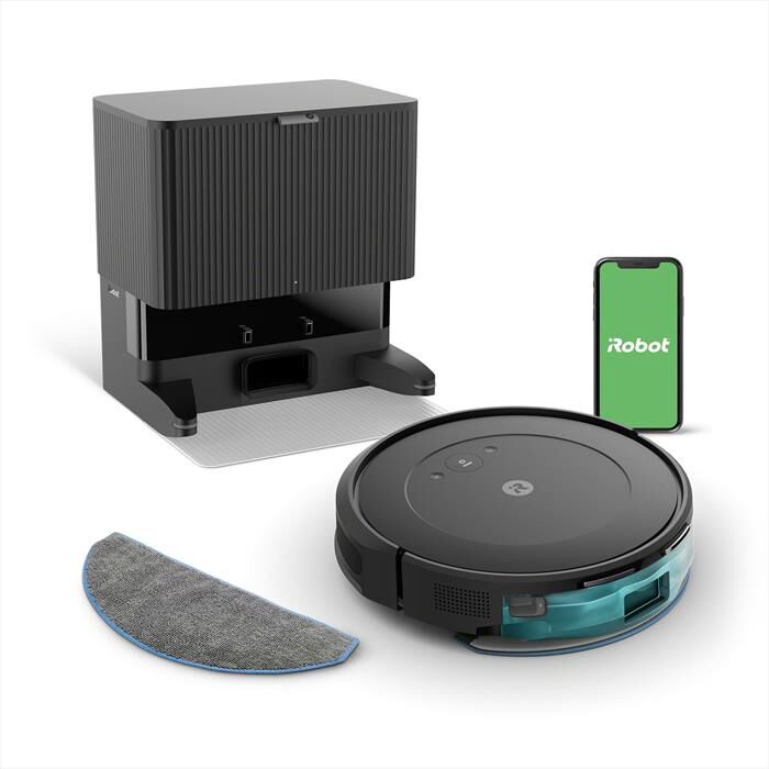 iROBOT - Aspirapolvere robot ROOMBA COMBO 2 ESSENTIAL-Black