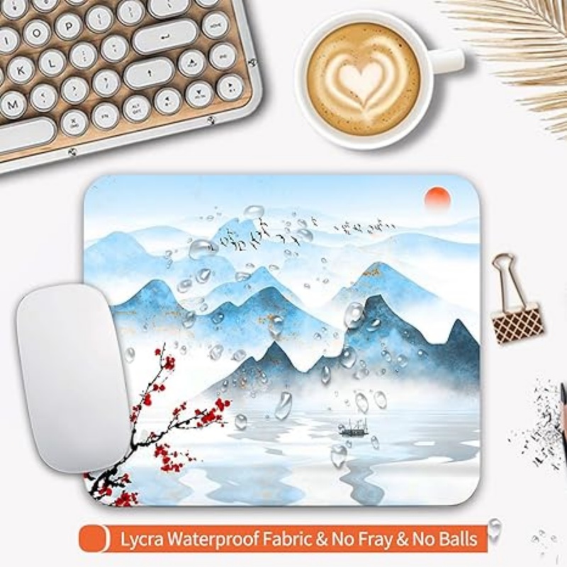 PADARTISAN Square Mouse Pad, Personalized Premium-Textured Custom Mouse Mat Design