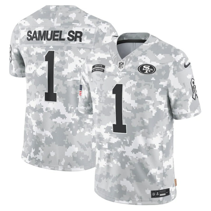 Deebo Samuel Sr San Francisco 49ers Salute To Service 2024 Jersey