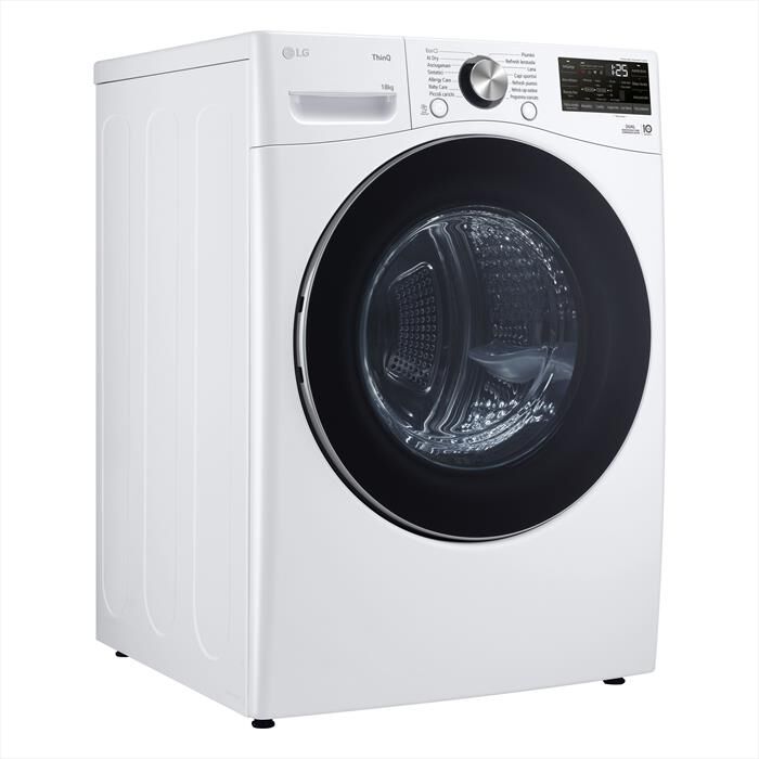 LG - Asciugatrice RH18U8AVCW 18Kg Classe D-Bianco