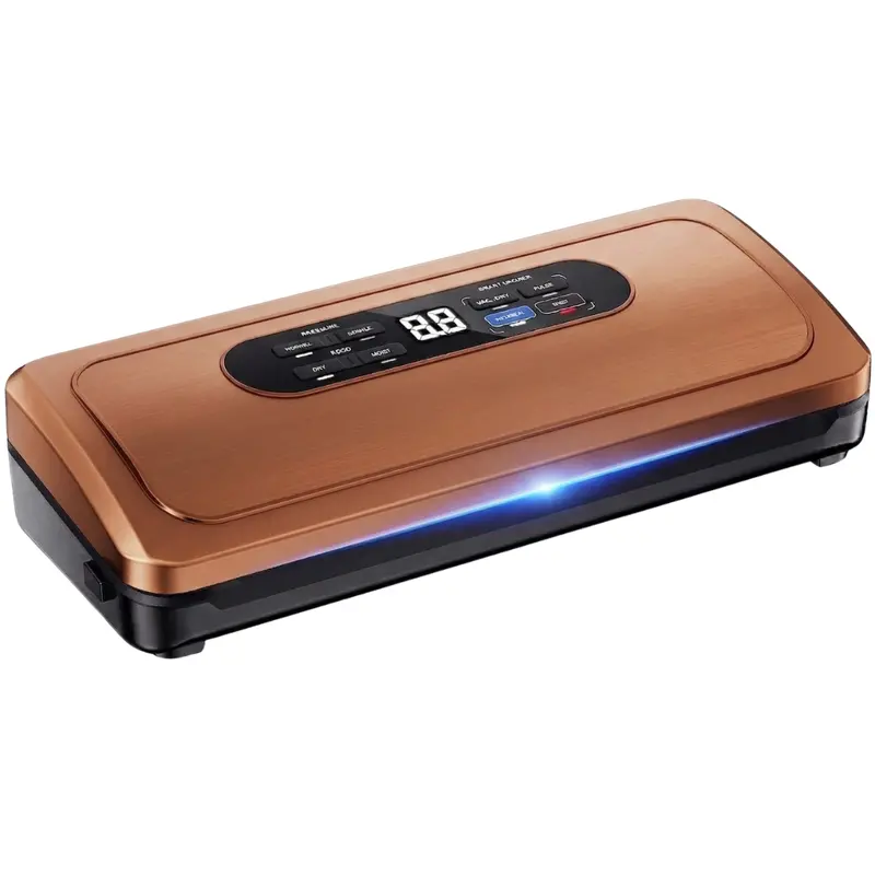 10-in-1 Vacuum Sealer with Built-In Bag Cutter. Roll Storage. and Seal Modes
