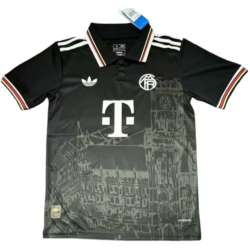 2025-26 Bayern Munich Three Away Black - Jersey - Fan Edition
